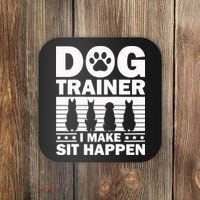 Cool Dog Trainer Dog Training Agility Class Cool Gift Coaster thumb 0