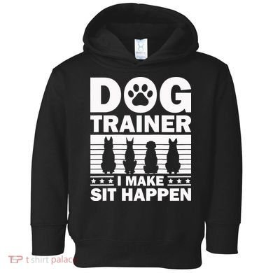 Cool Dog Trainer Dog Training Agility Class Cool Gift Toddler Hoodie