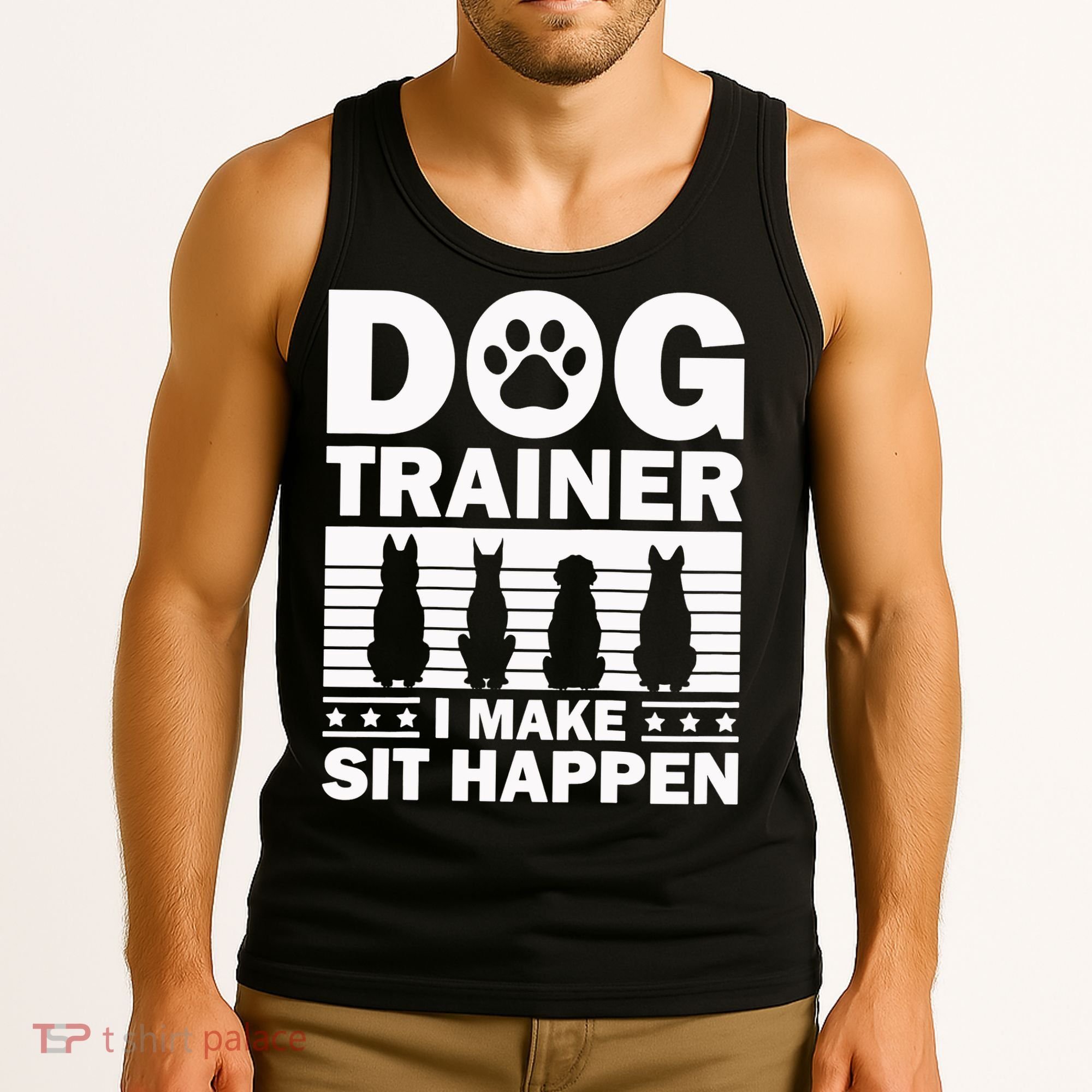 Cool Dog Trainer Dog Training Agility Class Cool Gift Tank Top