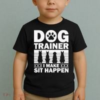 Cool Dog Trainer Dog Training Agility Class Cool Gift Toddler T-Shirt thumb 2