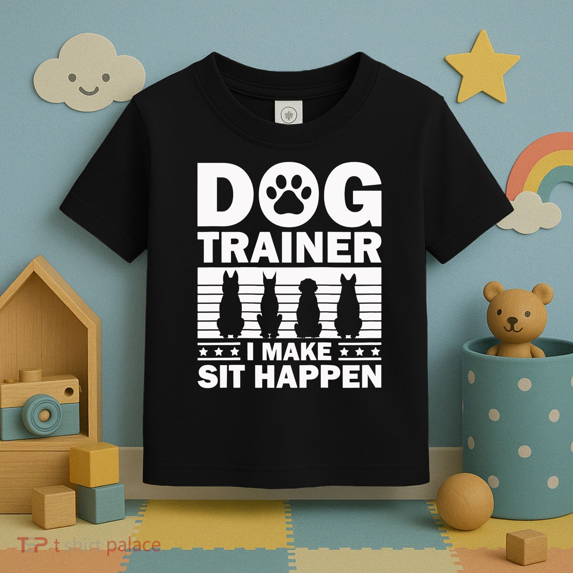 Cool Dog Trainer Dog Training Agility Class Cool Gift Toddler T-Shirt