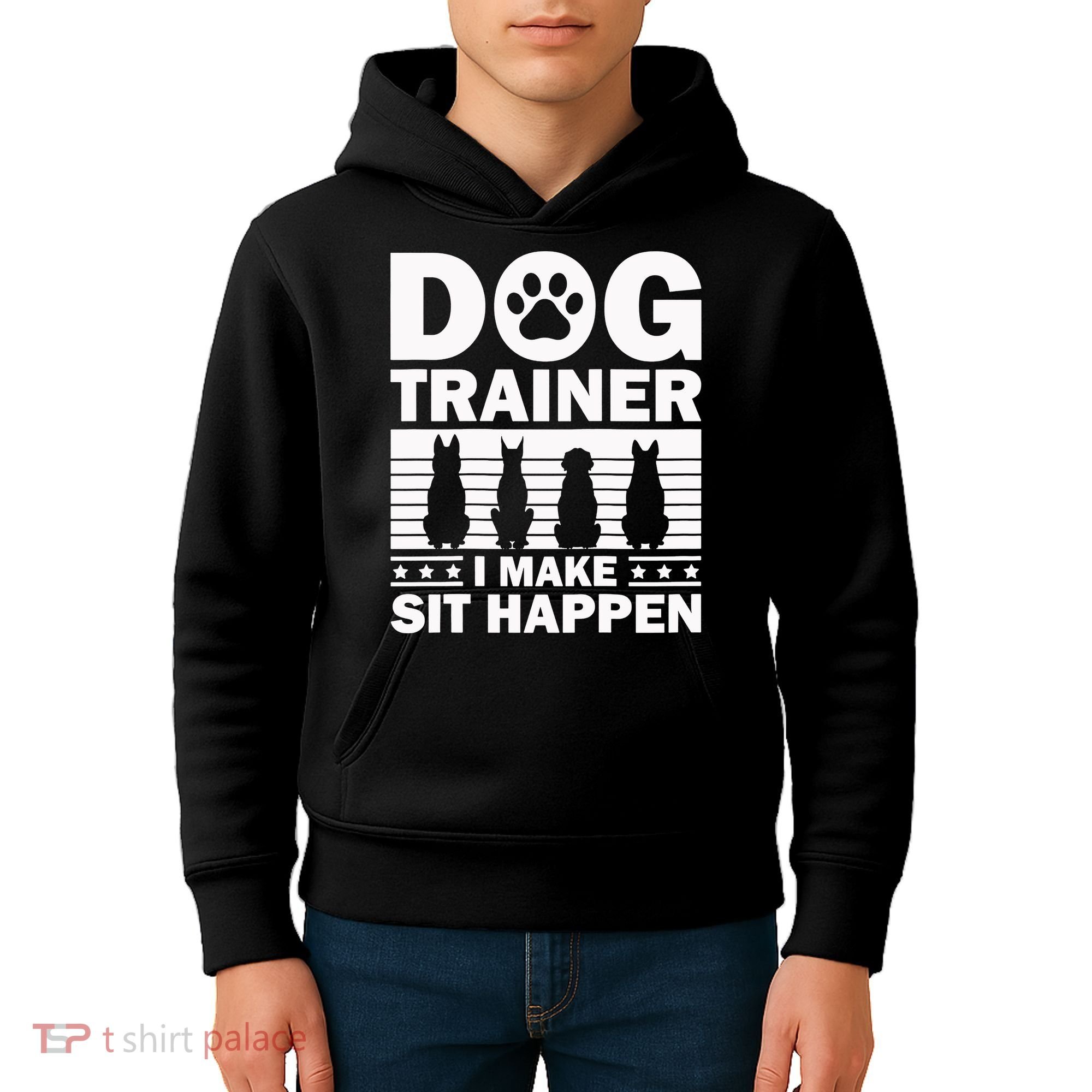 Cool Dog Trainer Dog Training Agility Class Cool Gift Kids Hoodie