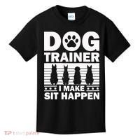Cool Dog Trainer Dog Training Agility Class Cool Gift Kids T-Shirt thumb 0