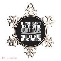 Cute Duct Tape Art For Men Women Engineer Humorous Saying Ornament thumb 0