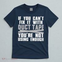 Cute Duct Tape Art For Men Women Engineer Humorous Saying T-Shirt thumb 5