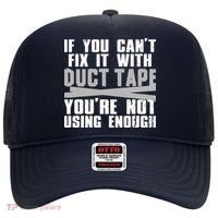 Cute Duct Tape Art For Men Women Engineer Humorous Saying Hat thumb 0