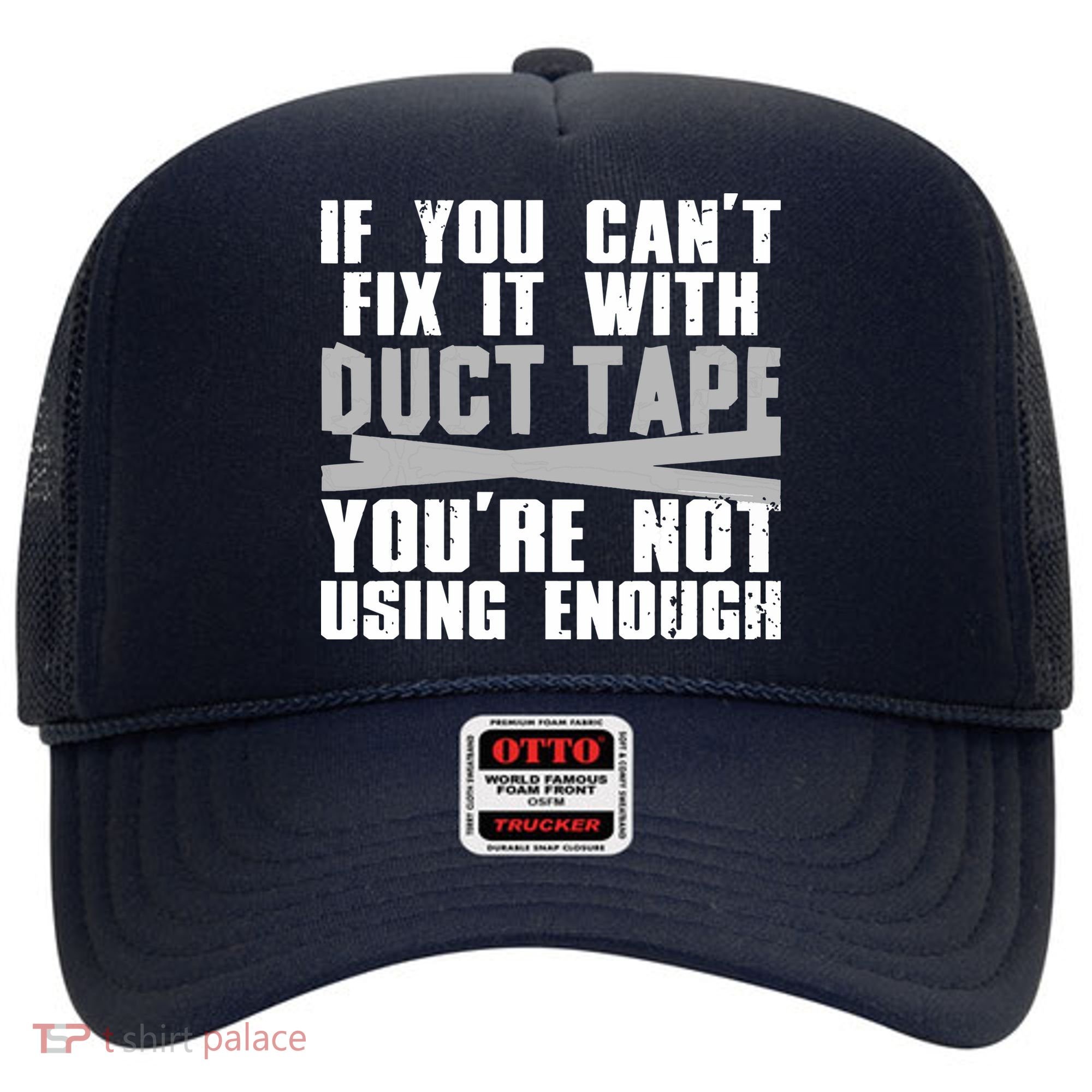 Cute Duct Tape Art For Men Women Engineer Humorous Saying Hat
