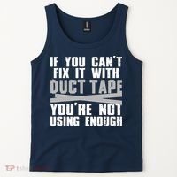 Cute Duct Tape Art For Men Women Engineer Humorous Saying Tank Top thumb 2