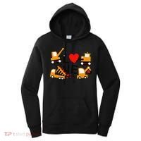 Construction Dump Truck Valentine's Day Of Lover Women's Hoodie thumb 0