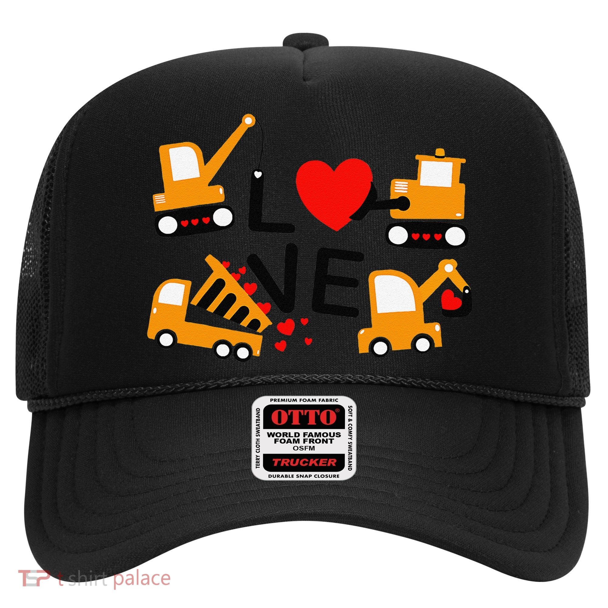 Construction Dump Truck Valentine's Day Of Lover Hat