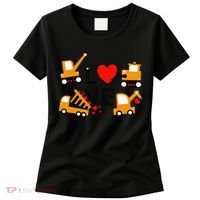 Construction Dump Truck Valentine's Day Of Lover Women's T-Shirt thumb 0