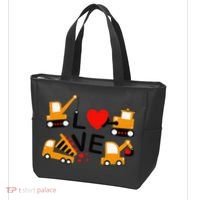 Construction Dump Truck Valentine's Day Of Lover Tote Bag thumb 3