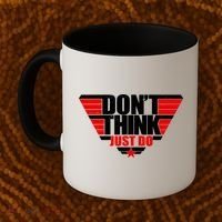 Cool Don't Think Just Do Logo Coffee Mug thumb 2