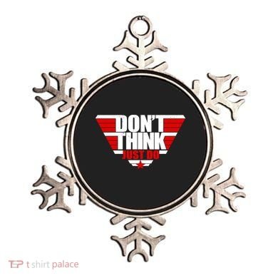 Cool Don't Think Just Do Logo Ornament