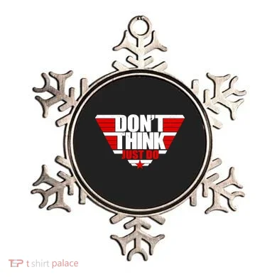 Cool Don't Think Just Do Logo Ornament