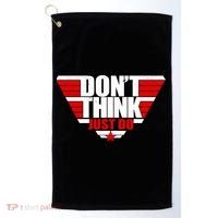 Cool Don't Think Just Do Logo Golf Towel thumb 0