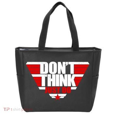Cool Don't Think Just Do Logo Tote Bag