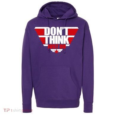 Cool Don't Think Just Do Logo Hoodie