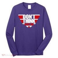Cool Don't Think Just Do Logo Long Sleeve Shirt thumb 0