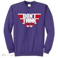 Cool Don't Think Just Do Logo Sweatshirt thumb 0