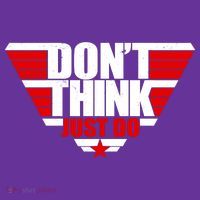 Cool Don't Think Just Do Logo Kids Hoodie thumb 2
