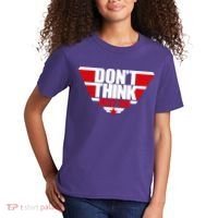 Cool Don't Think Just Do Logo Kids T-Shirt thumb 2