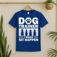 Cool Dog Trainer Dog Training Agility Class Cool Gift T-Shirt thumb 2