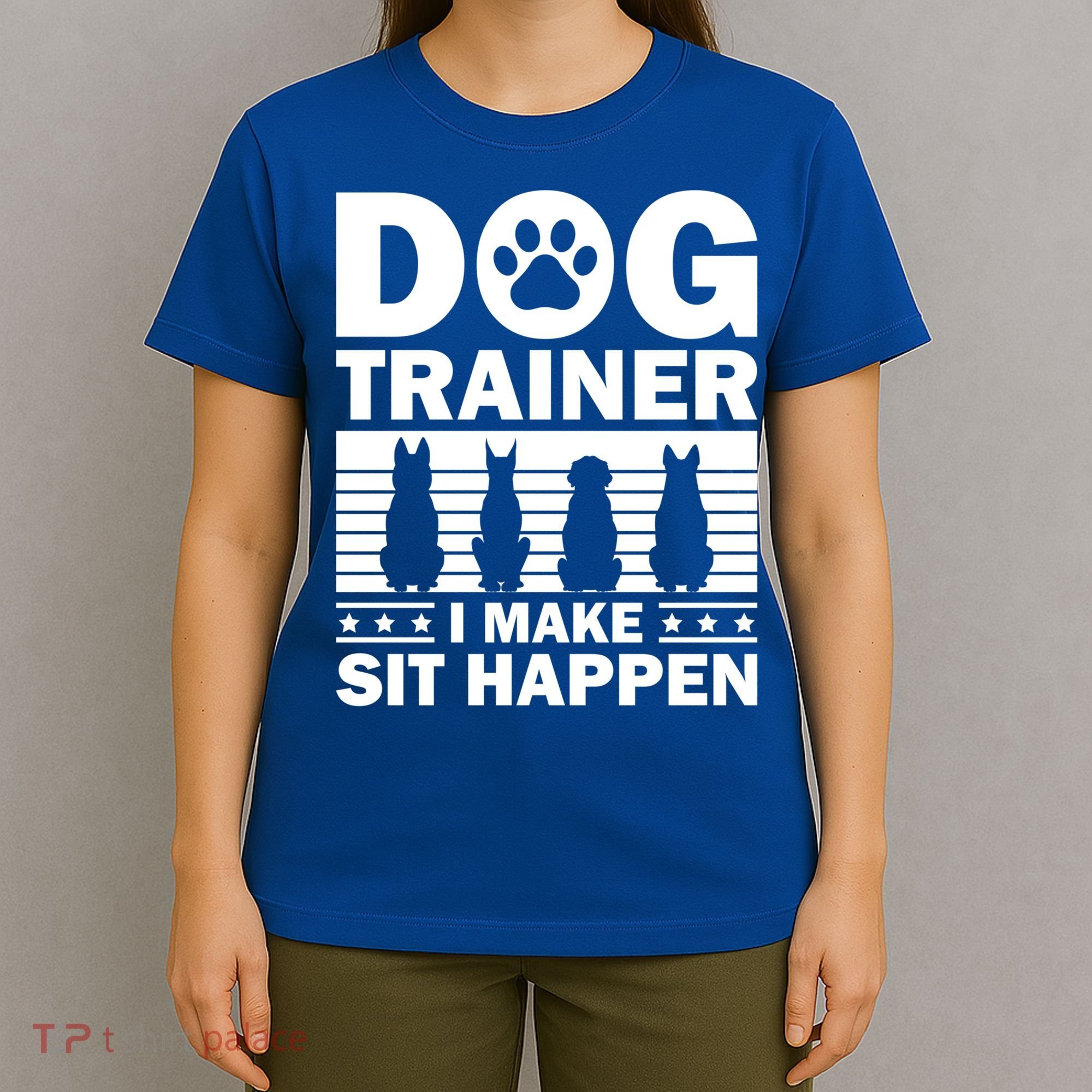 Cool Dog Trainer Dog Training Agility Class Cool Gift T-Shirt
