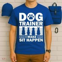 Cool Dog Trainer Dog Training Agility Class Cool Gift T-Shirt thumb 6