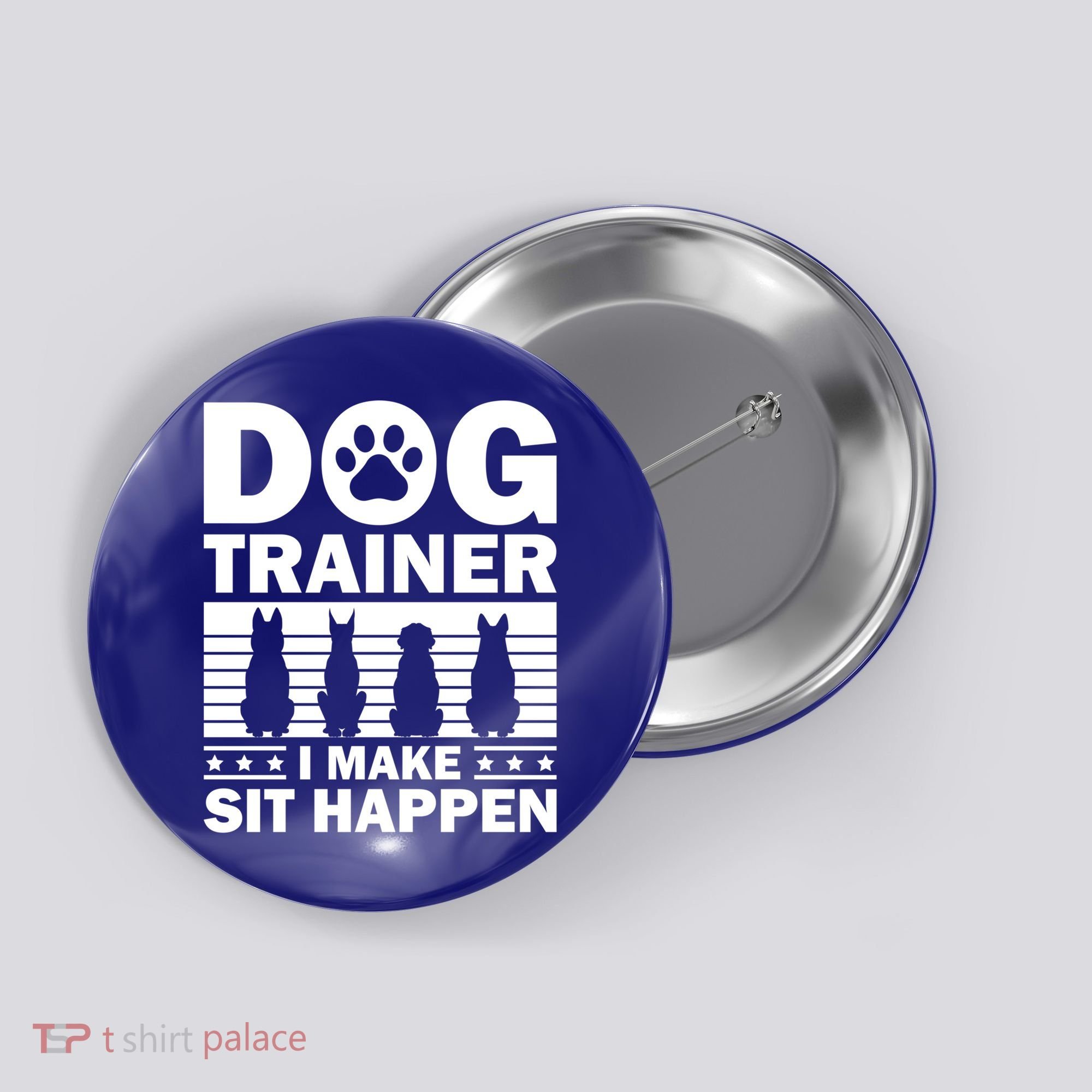 Cool Dog Trainer Dog Training Agility Class Cool Gift Button