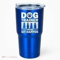 Cool Dog Trainer Dog Training Agility Class Cool Gift Tumbler thumb 0