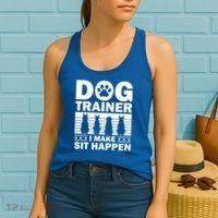 Cool Dog Trainer Dog Training Agility Class Cool Gift Women's Tank Top thumb 2