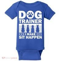 Cool Dog Trainer Dog Training Agility Class Cool Gift Baby Bodysuit thumb 0