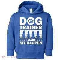 Cool Dog Trainer Dog Training Agility Class Cool Gift Toddler Hoodie thumb 0