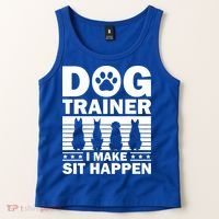 Cool Dog Trainer Dog Training Agility Class Cool Gift Tank Top thumb 2