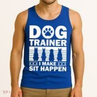 Cool Dog Trainer Dog Training Agility Class Cool Gift Tank Top thumb 3