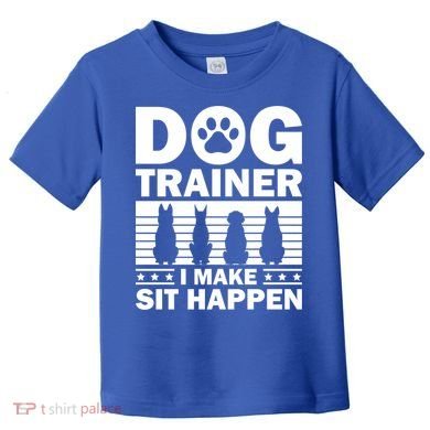 Cool Dog Trainer Dog Training Agility Class Cool Gift Toddler T-Shirt