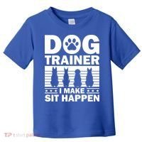 Cool Dog Trainer Dog Training Agility Class Cool Gift Toddler T-Shirt thumb 0