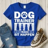 Cool Dog Trainer Dog Training Agility Class Cool Gift Women's T-Shirt thumb 3