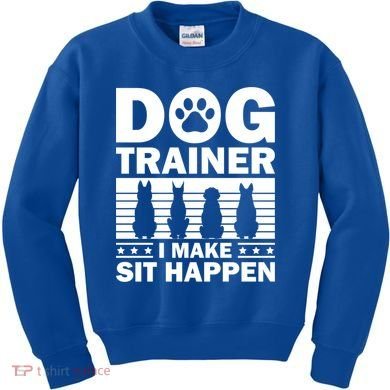 Cool Dog Trainer Dog Training Agility Class Cool Gift Kids Sweatshirt