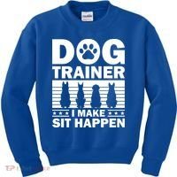 Cool Dog Trainer Dog Training Agility Class Cool Gift Kids Sweatshirt thumb 0