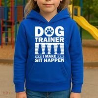 Cool Dog Trainer Dog Training Agility Class Cool Gift Kids Hoodie thumb 3