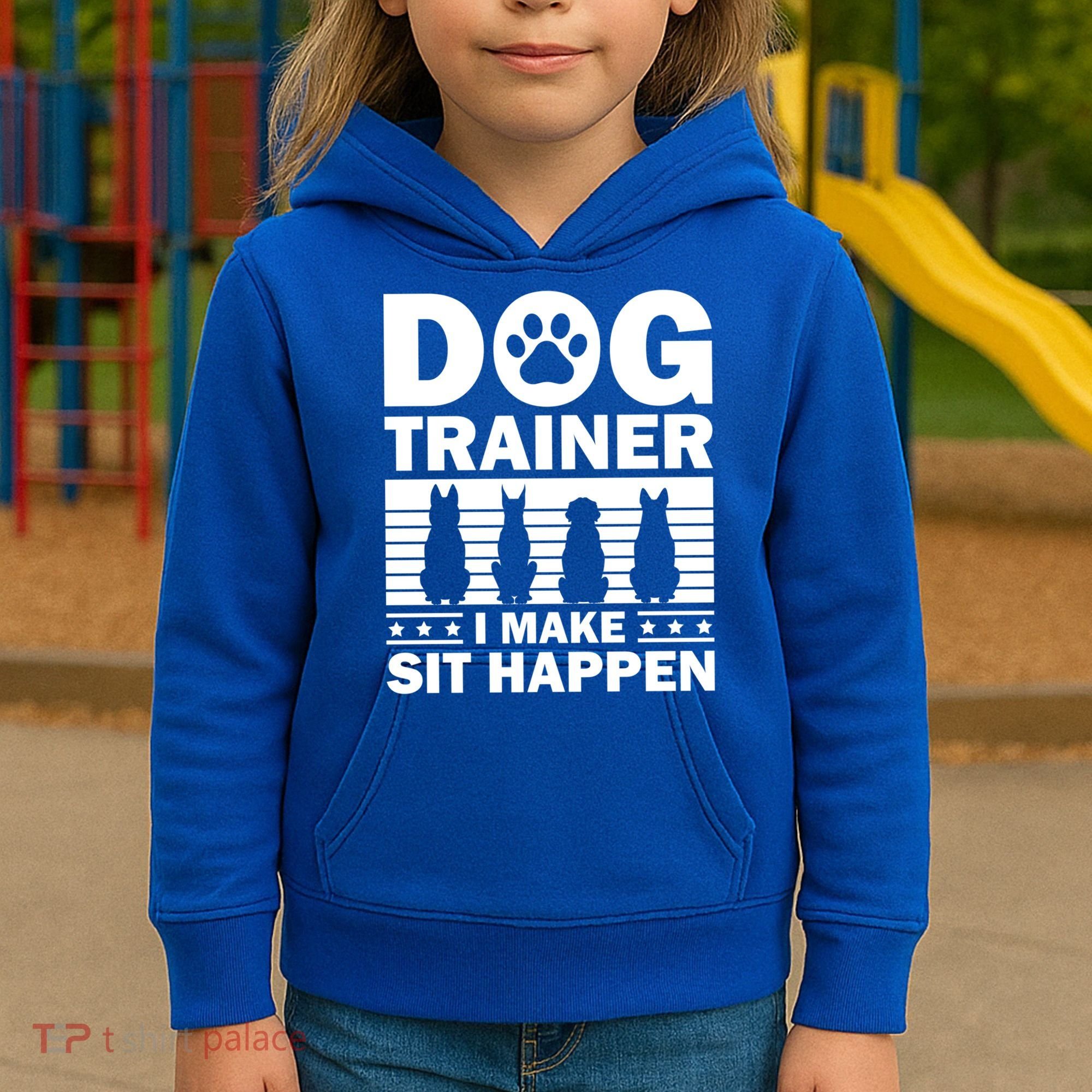 Cool Dog Trainer Dog Training Agility Class Cool Gift Kids Hoodie