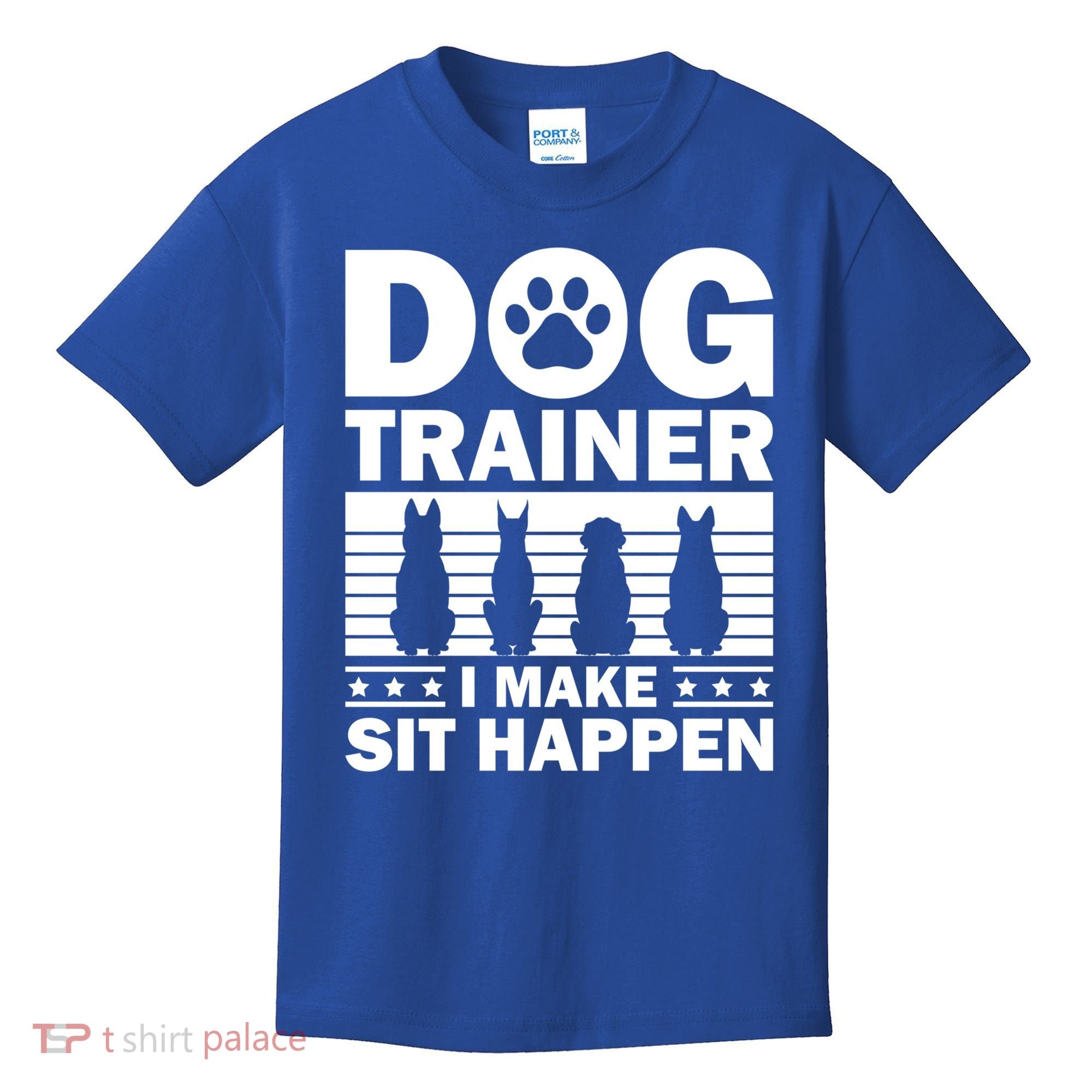 Cool Dog Trainer Dog Training Agility Class Cool Gift Kids T-Shirt