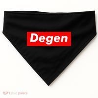 Cryptocurrency Day Trader Gifts Degen Crypto USA-Made Doggie Bandana thumb 0
