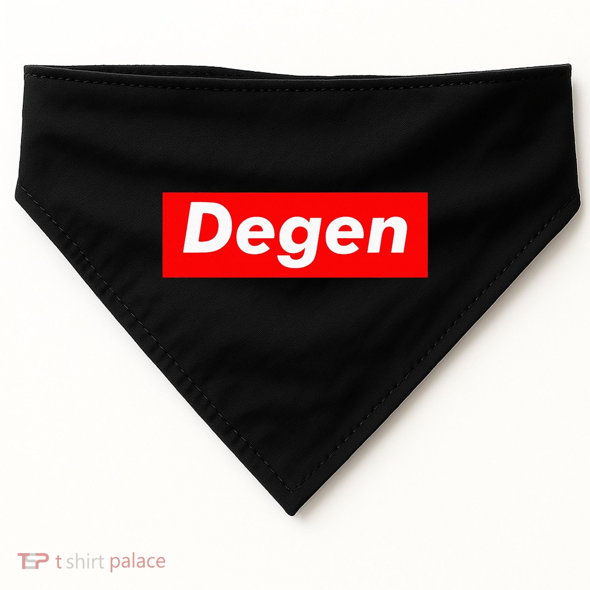 Cryptocurrency Day Trader Gifts Degen Crypto USA-Made Doggie Bandana