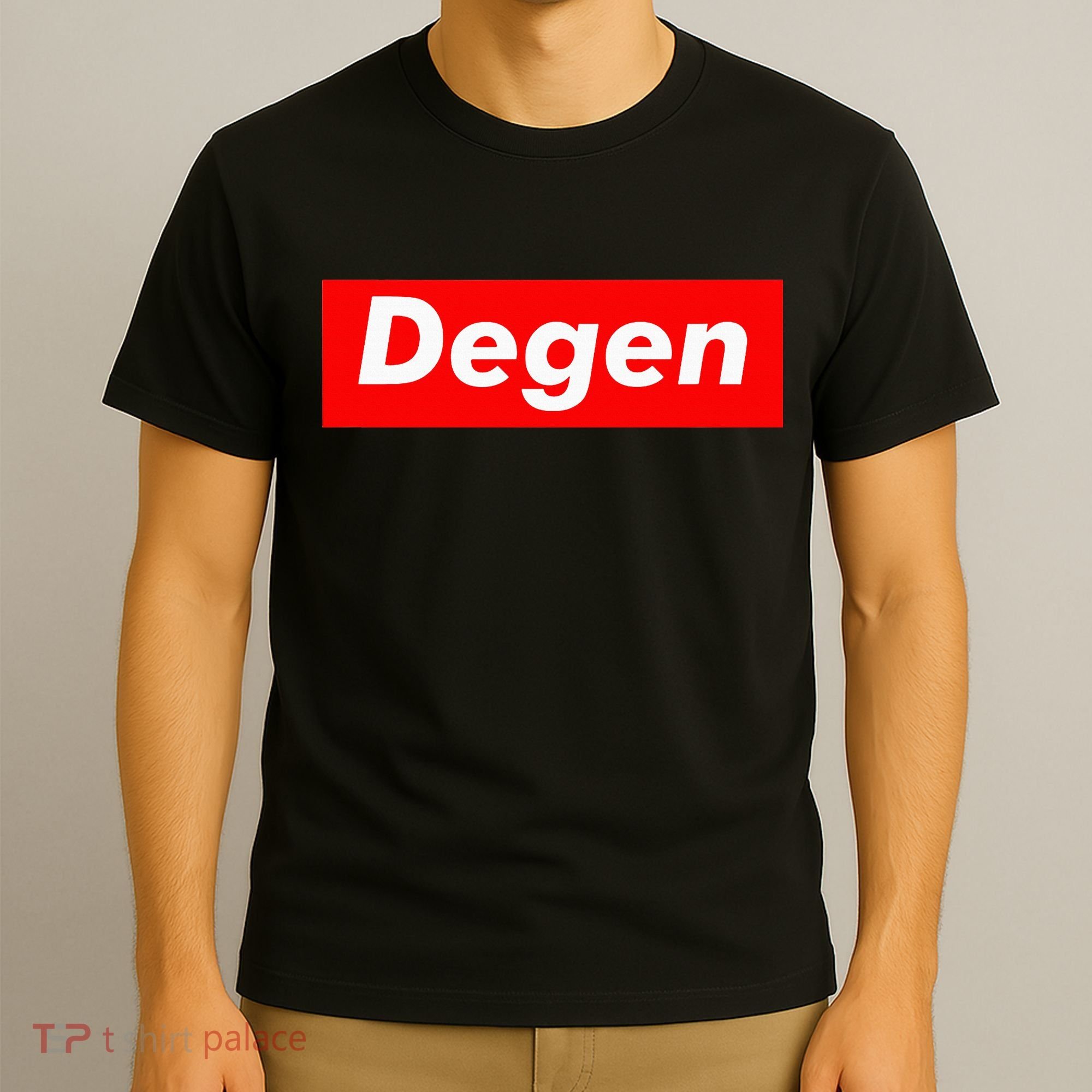 Cryptocurrency Day Trader Gifts Degen Crypto T-Shirt