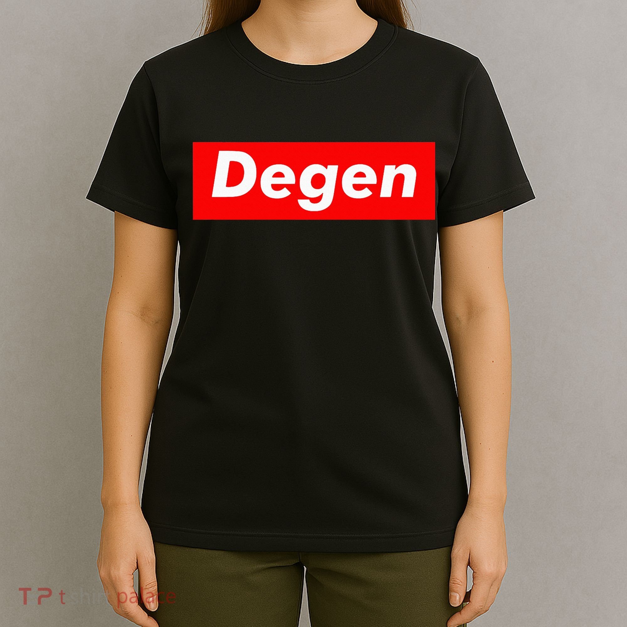 Cryptocurrency Day Trader Gifts Degen Crypto T-Shirt