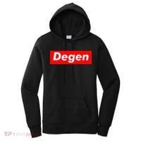 Cryptocurrency Day Trader Gifts Degen Crypto Women's Hoodie thumb 0