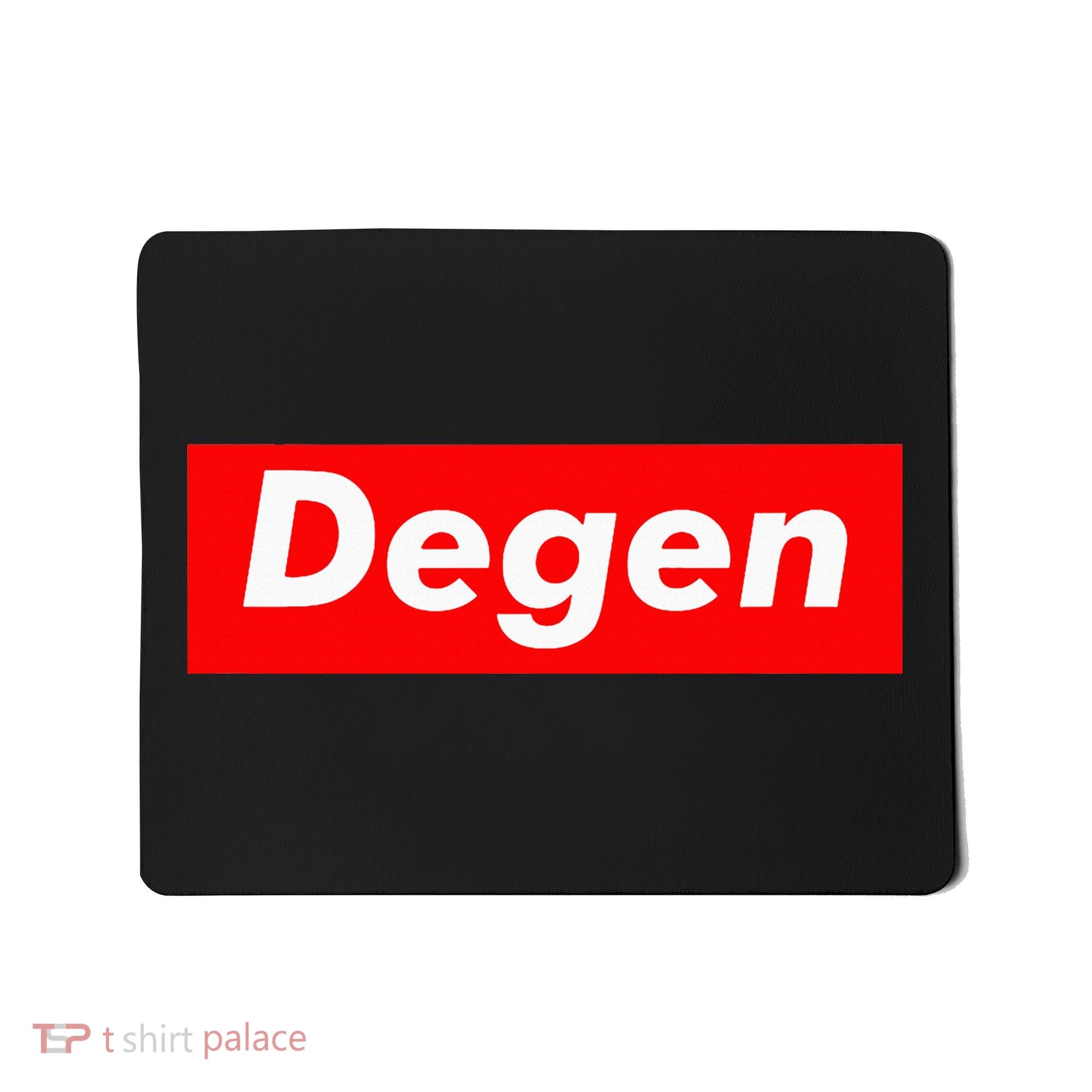 Cryptocurrency Day Trader Gifts Degen Crypto Mousepad